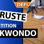 DEFI: incruste à une compétition internationale de Taekwondo